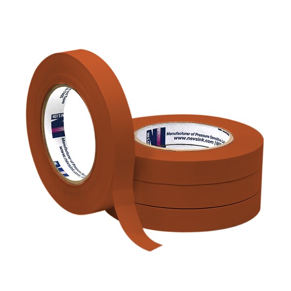 3/4 wide x 60yd Copper Labeling Tape, PK4